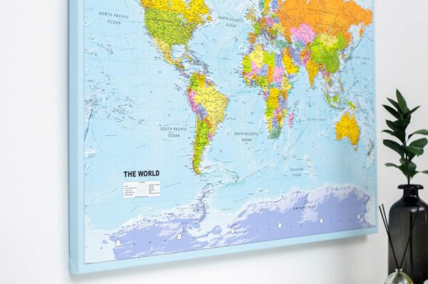 Carte du monde Politique Détaillé tripmap