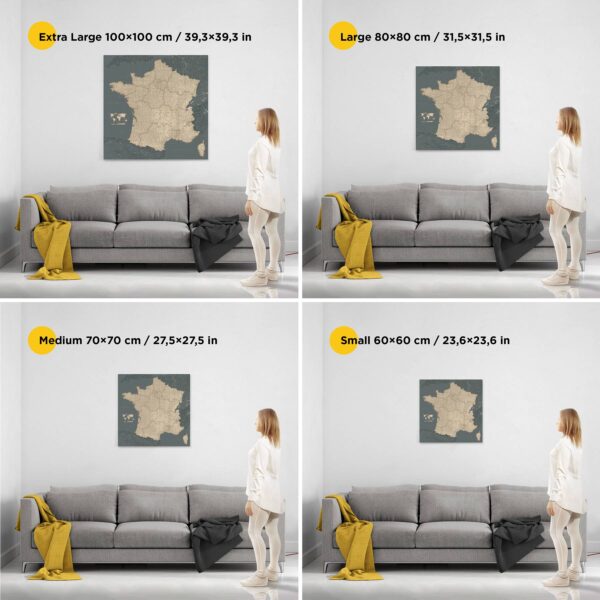 7FR france map sizes